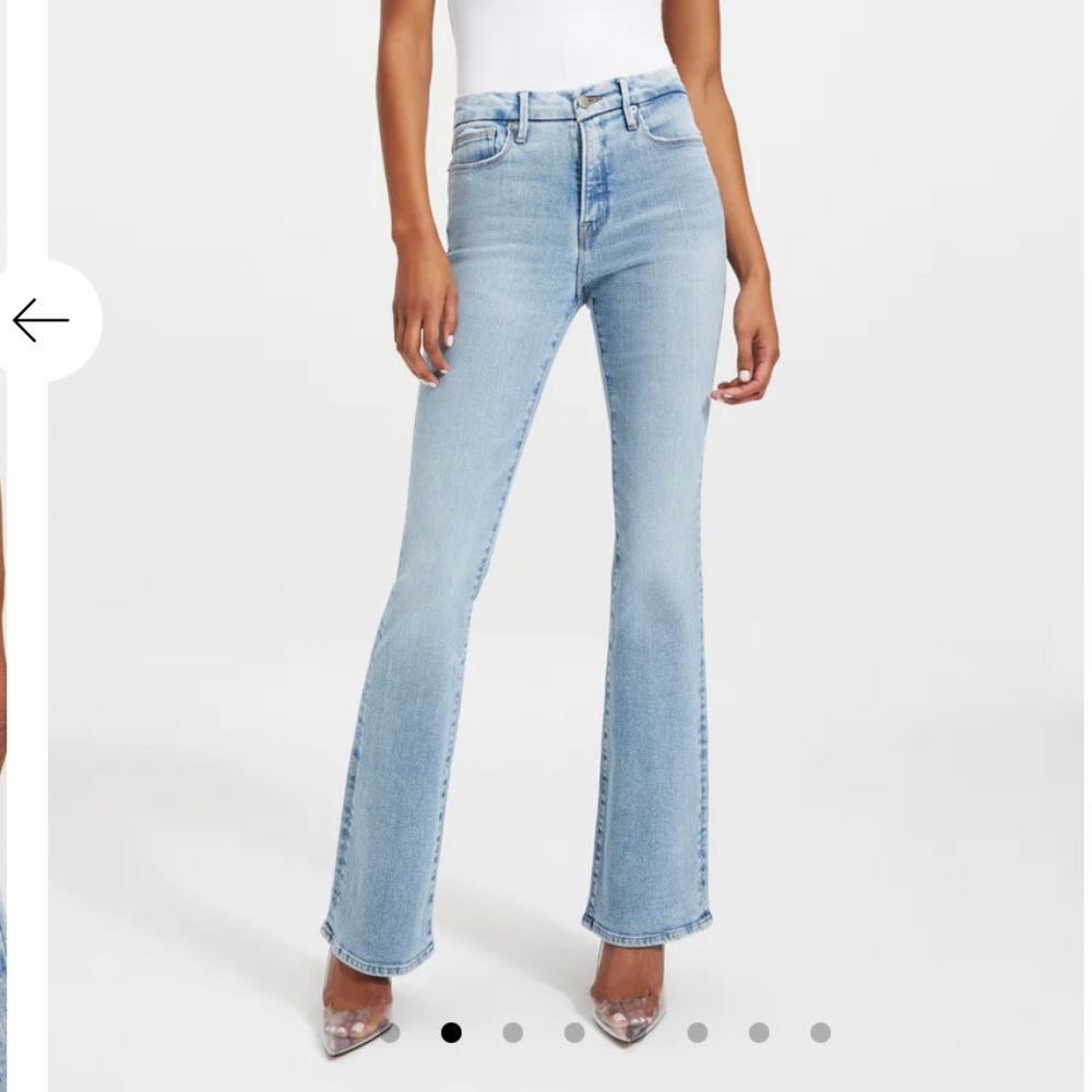 WITH TAGS Good American bootcut jeans